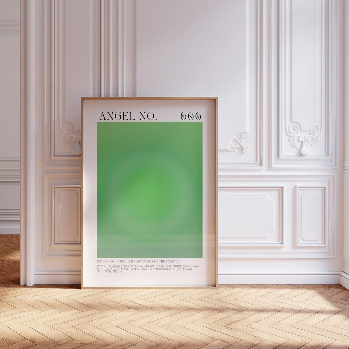 Angel Number 666 Poster Inspirational Quote Aesthetic Room Decor Manifest Gift Angel Numbers Prints Astrology Gifts Teenage Girl Art