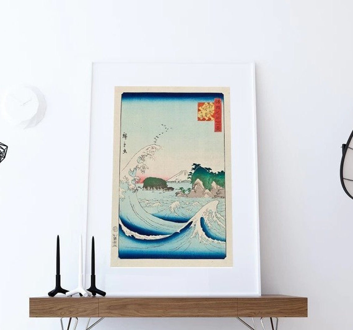 Japan Woodblock Print Japanese Print Japanese Art Japon Vintage Japanese Japan Poster Utagawa Hiroshige Ii 1826 1869