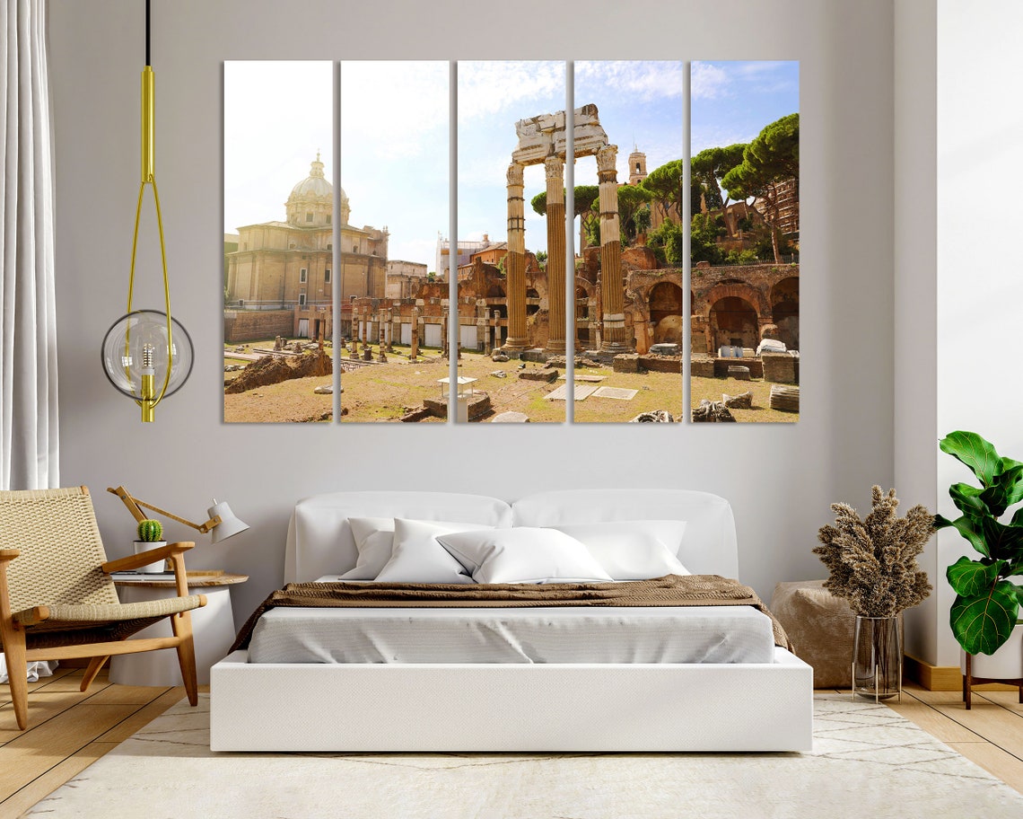 Architecture And Landmark Of Antique Rome Picture Art For Wall Italy Art For Gift Italy Decoration Antique Rome Pictures Print On - Image 6