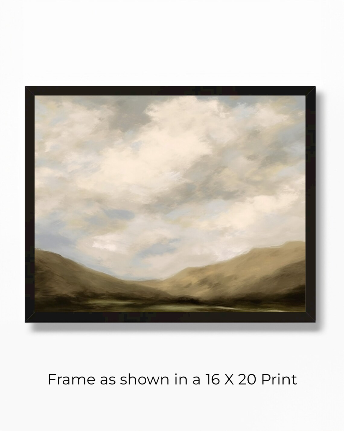 Neutral Landscape Art Print, Vintage Farmhouse - Image 5