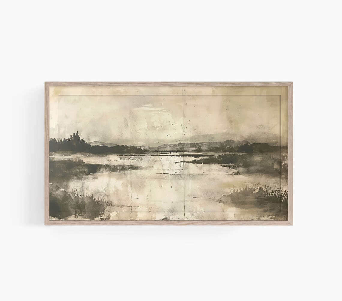 Frame Tv Art Antique Sketch Landscape Frame Tv Art Frame Tv Art Vintage Landscape Frame Tv Art Vintage Oil Painting Frame Tv Art