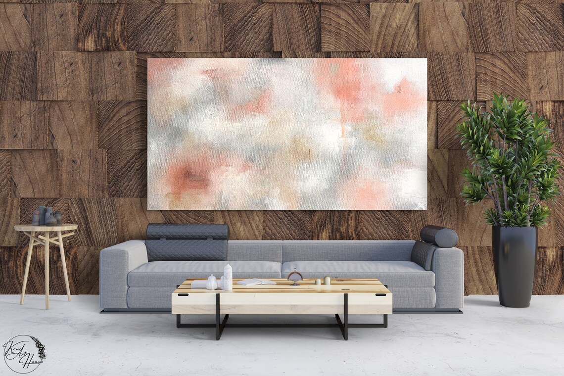 Modern Art Deco Outdoor Wall Art Print, Beige - Image 3