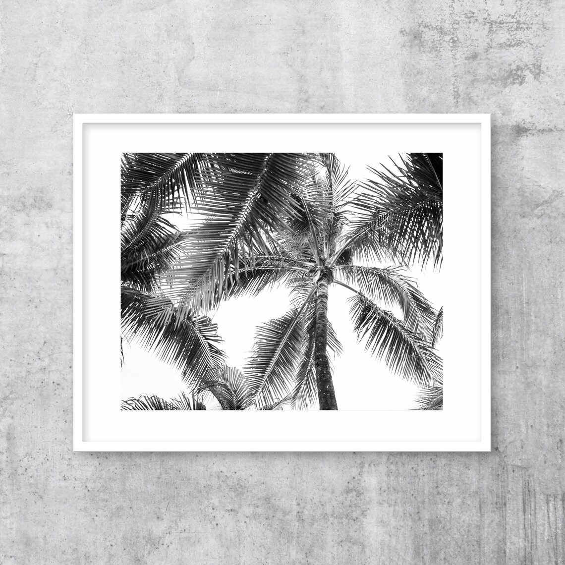 Palm Tree Print, Tropical Beach Wall Art - Image 3