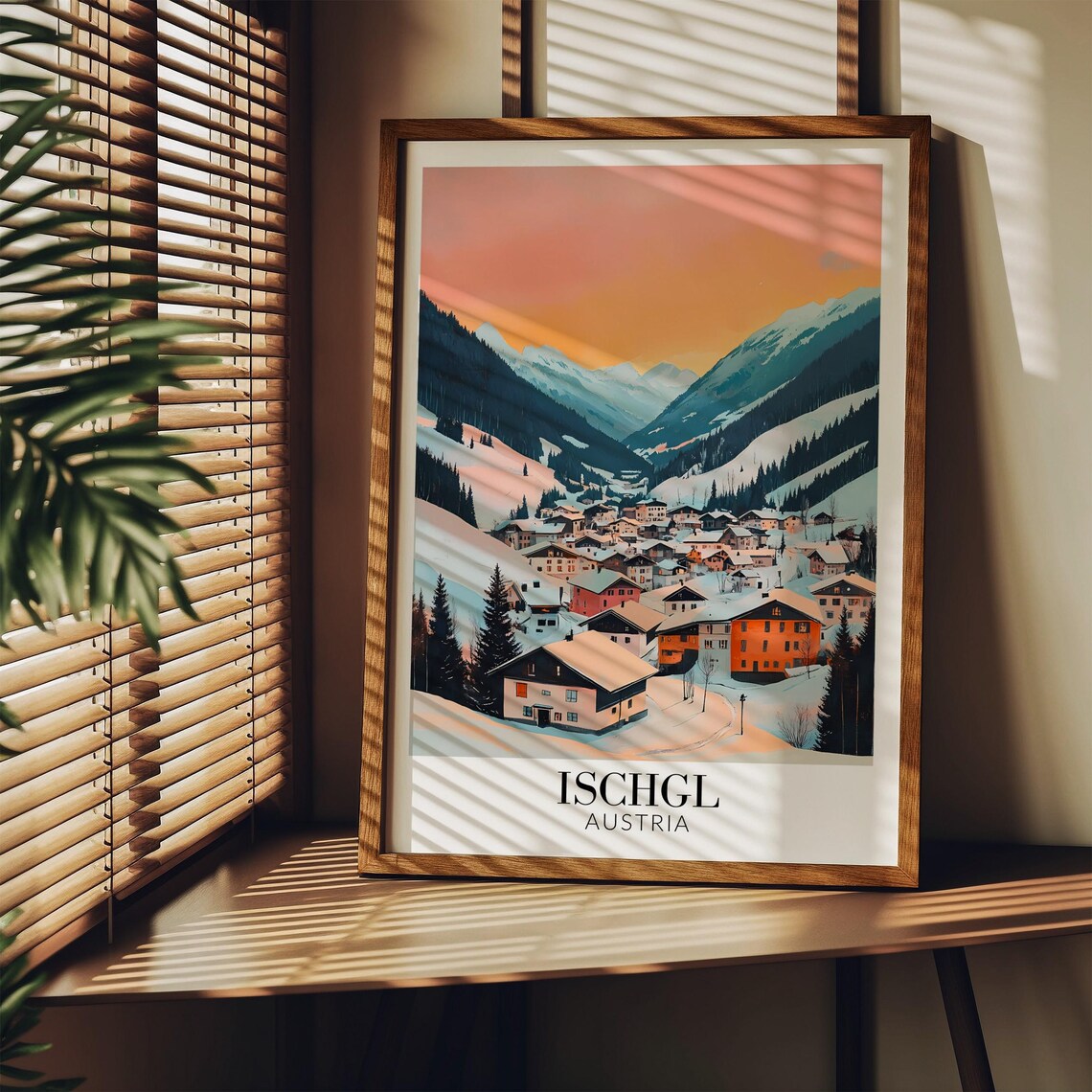 Ischgl Austria Travel Poster, Wall Art Print - Image 3