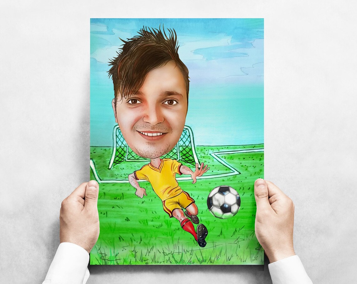 Programmer Gift Caricature Portrait, Gift For Coder - Image 3
