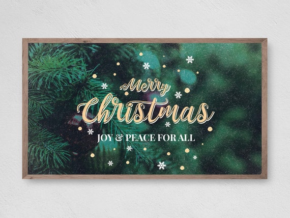 Christmas Peace For All Winter Art Print