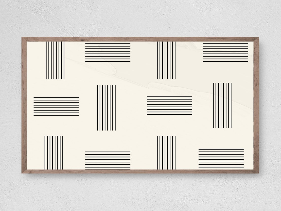 Hash Art, Boho Abstract Art Print