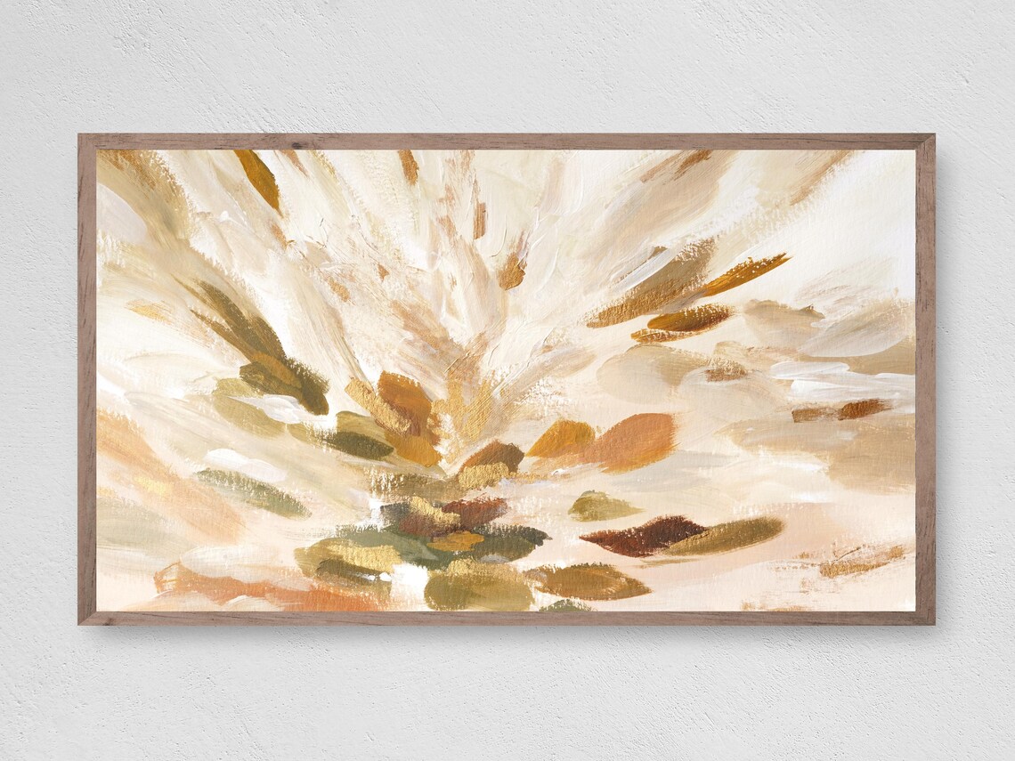 Abstract Modern Explosion Art, Decor Print