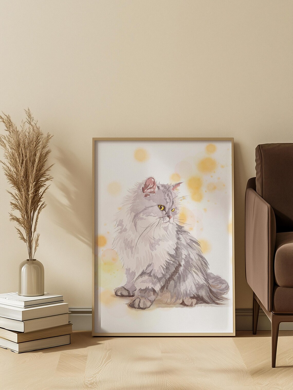 Pet Painting Custom Pet Portrait From Photo Cat Loss Gift Dog Portrait Cat Wall Art Custom Cat Painting Dog Mom Gift Nursery Wall Art Custom - Image 3