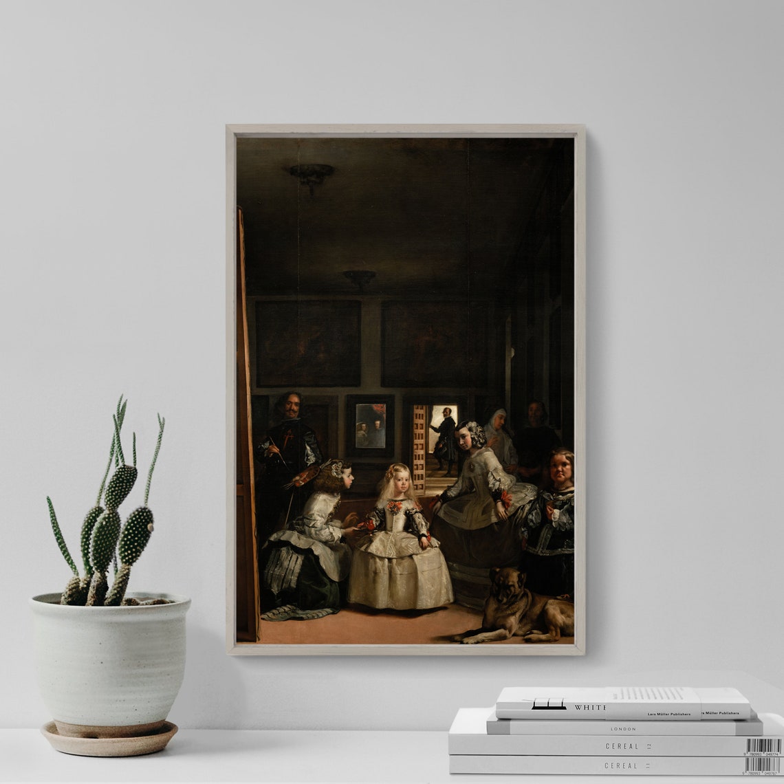 Diego Velazquez Las Meninas 1657 Maids Of Honour Classic Poster - Image 4