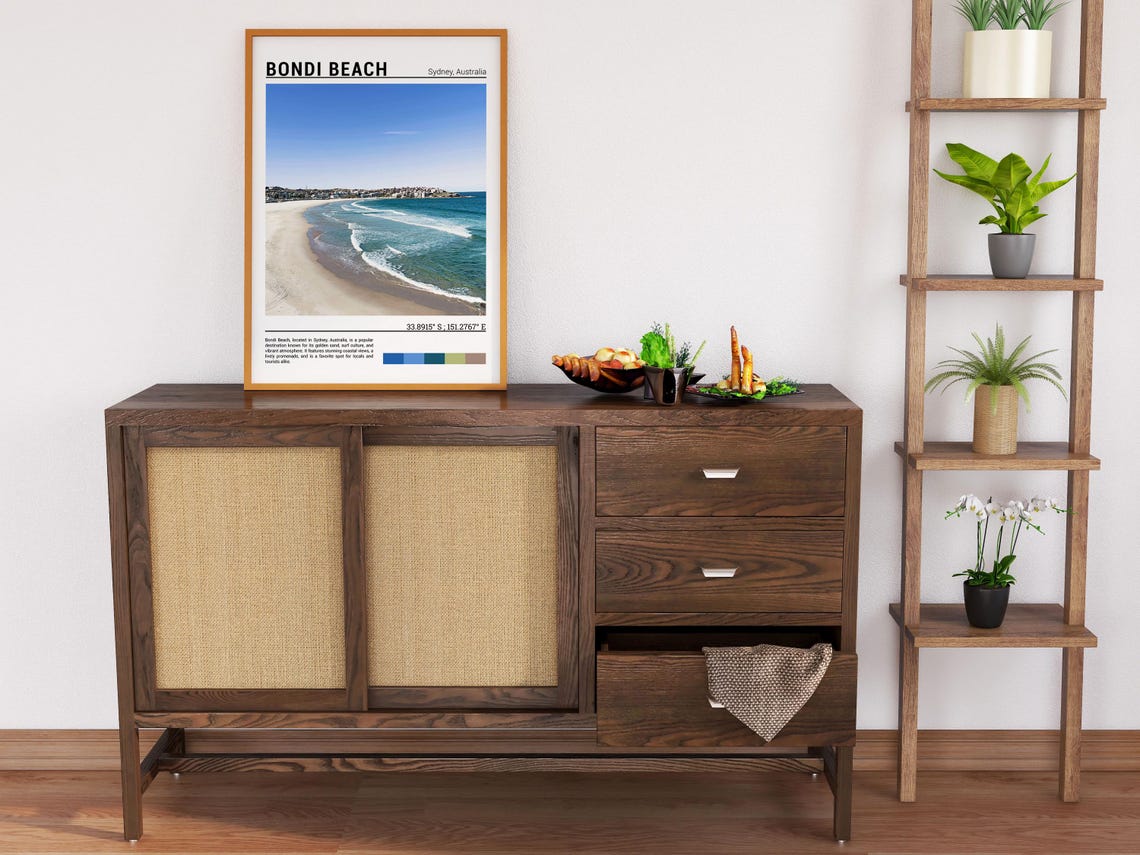 Bondi Beach Sydney Australia Golden Sand Surf Surf Coast Poster - Image 6