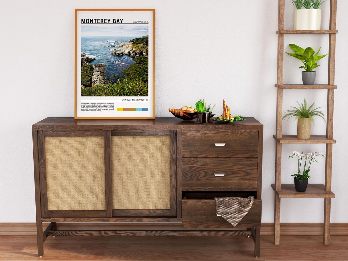 Monterey Bay Print Monterey Bay Poster Monterey Bay Wall Art Monterey Bay Travel Monterey Bay Art Print Monterey Bay Photo - Image 6
