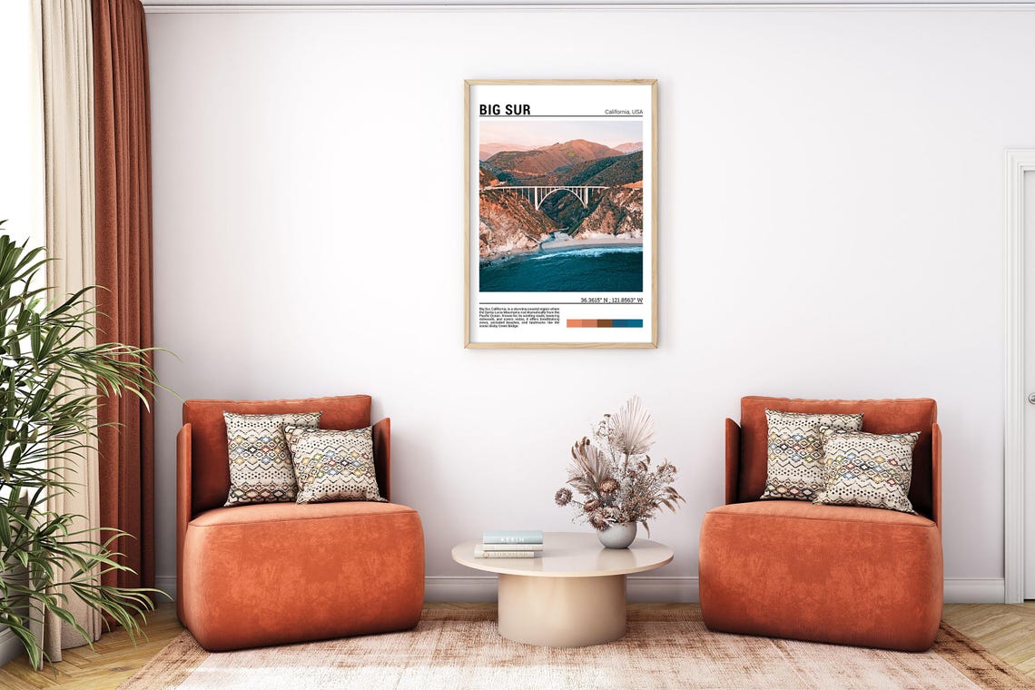 Big Sur Photo Big Sur Wall Art Big Sur Photography Big Sur Print Big Sur Poster Big Sur Print Big Sur Art Californiausa - Image 7