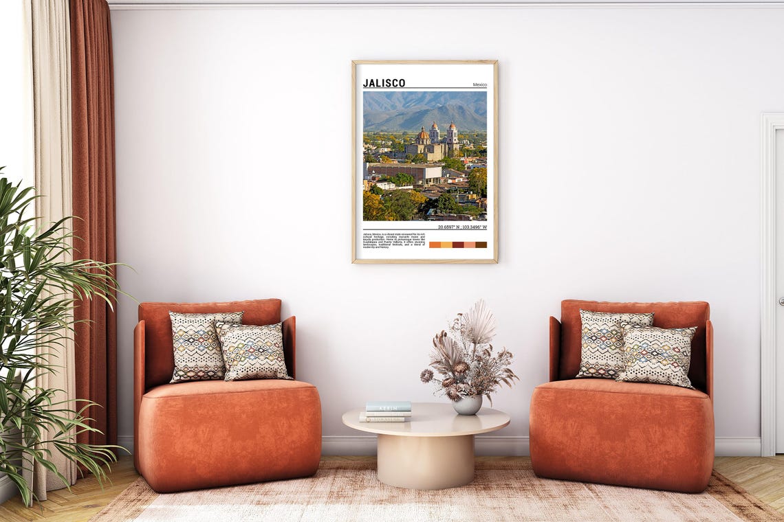 Jalisco Wall Art Print Mexico Photo Mexican Home Decor - Image 7