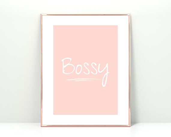Be Nice Get Stuff Done Pink Script Bold Office Motivational Poster