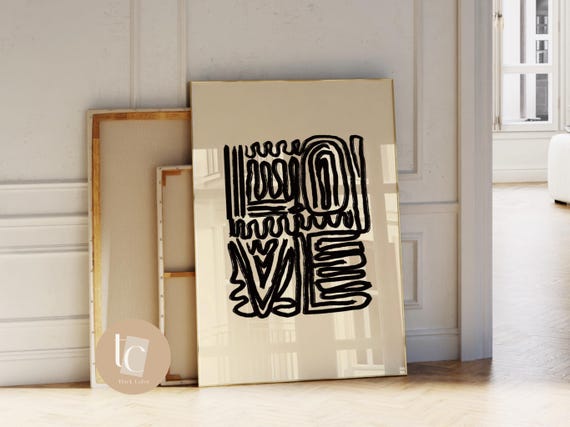 Love Rude Funny Wall Art Print Quote Poster Sweary Vulgar Typography