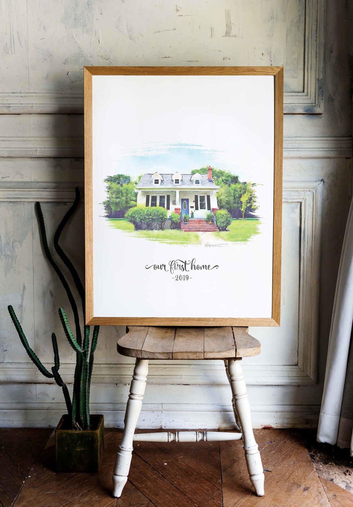 Custom House Portrait - Watercolor - Image 3
