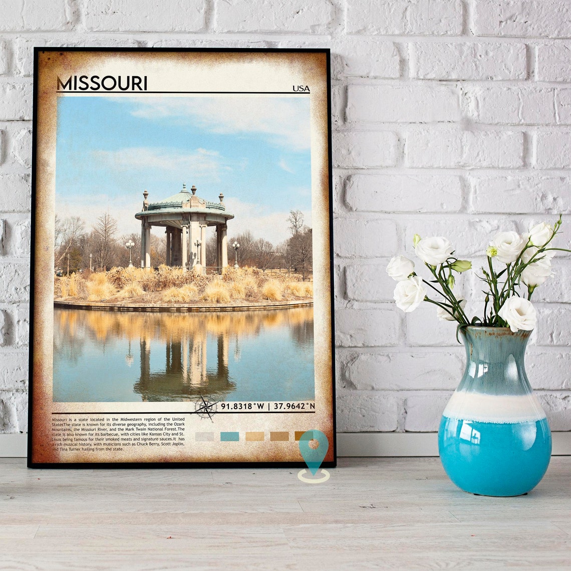 Missouri Print Missouri Art Missouri Photo Missouri Poster Print Missouri Painting Kansas City Poster Missouri Art Work Missouri Gift - Image 3