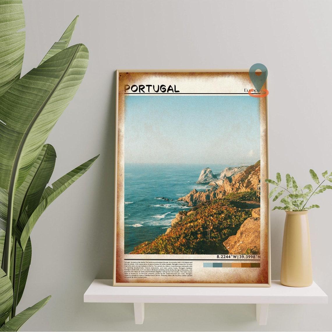Portugal Print Portugal Wall Art Portugal Poster Portugal Photo Portugal Poster Print Portugal Wall Dcor Portugal Travel Poster - Image 5