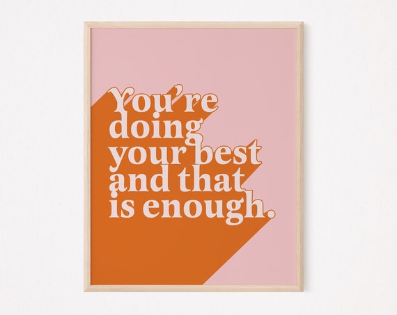 You