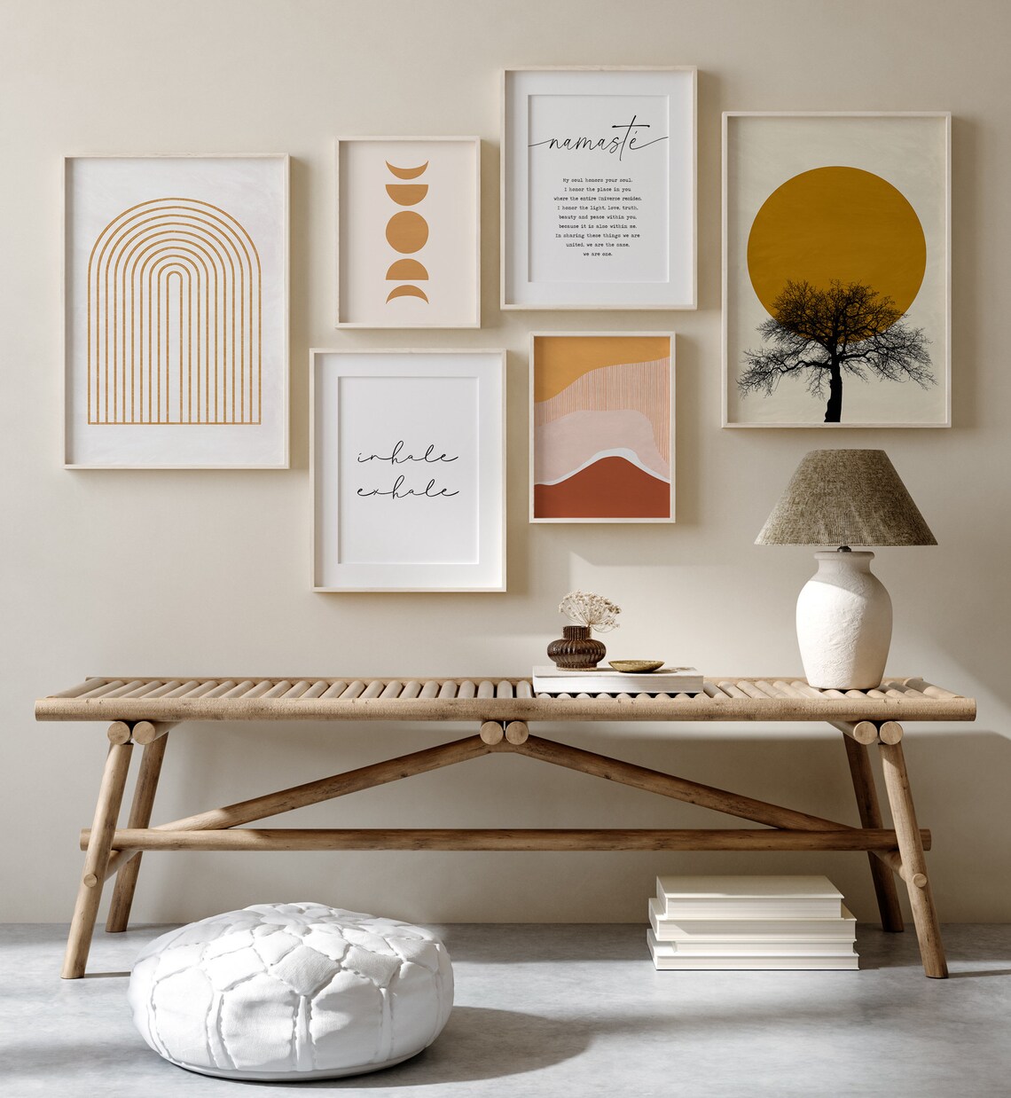 Pick Any 6 Prints, Boho Gallery Wall Art Print - Image 3