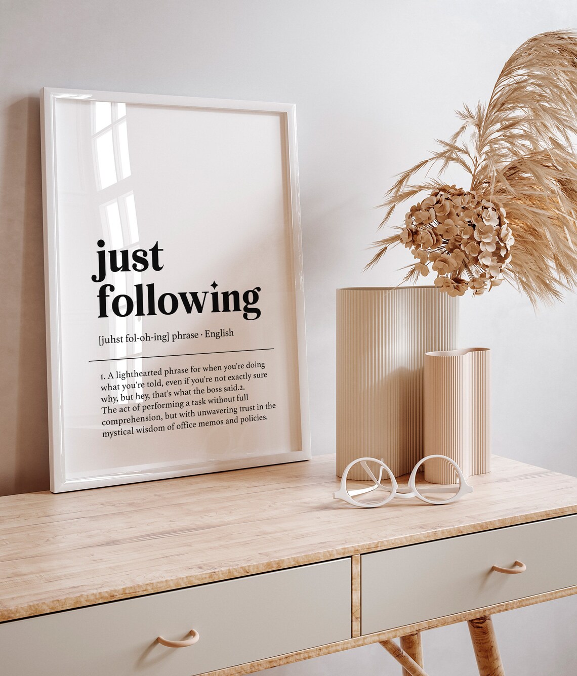 Funny Office Decor Definition Print, Coworker Gift - Image 2