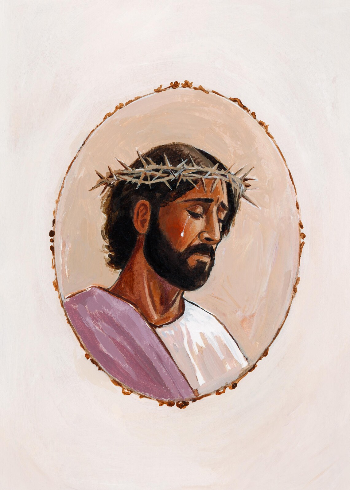 Crown Of Glory, Jesus Crown Of Thorns Art - Image 2