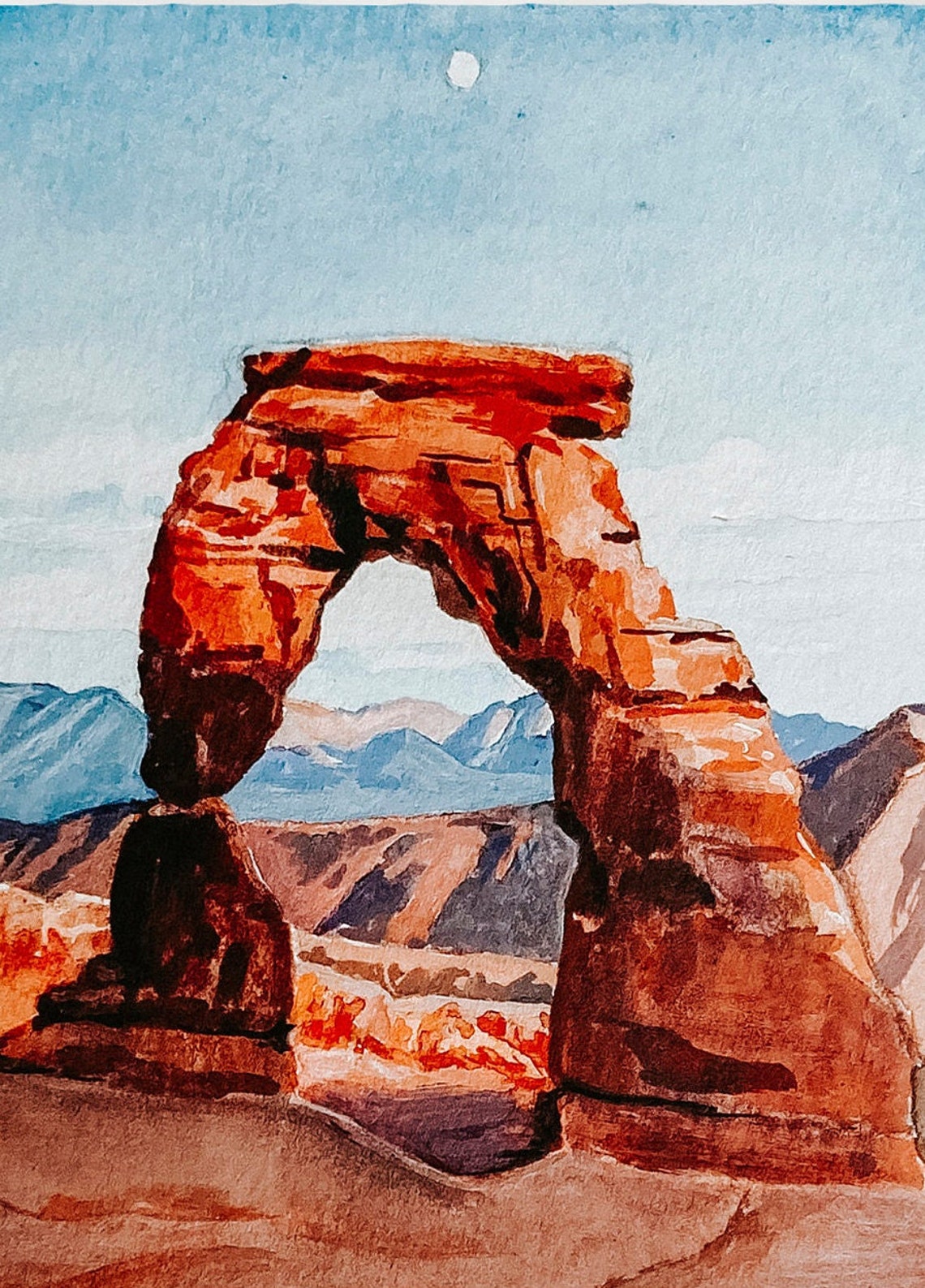 Arches National Park, Utah Landscape Art Print - Image 2