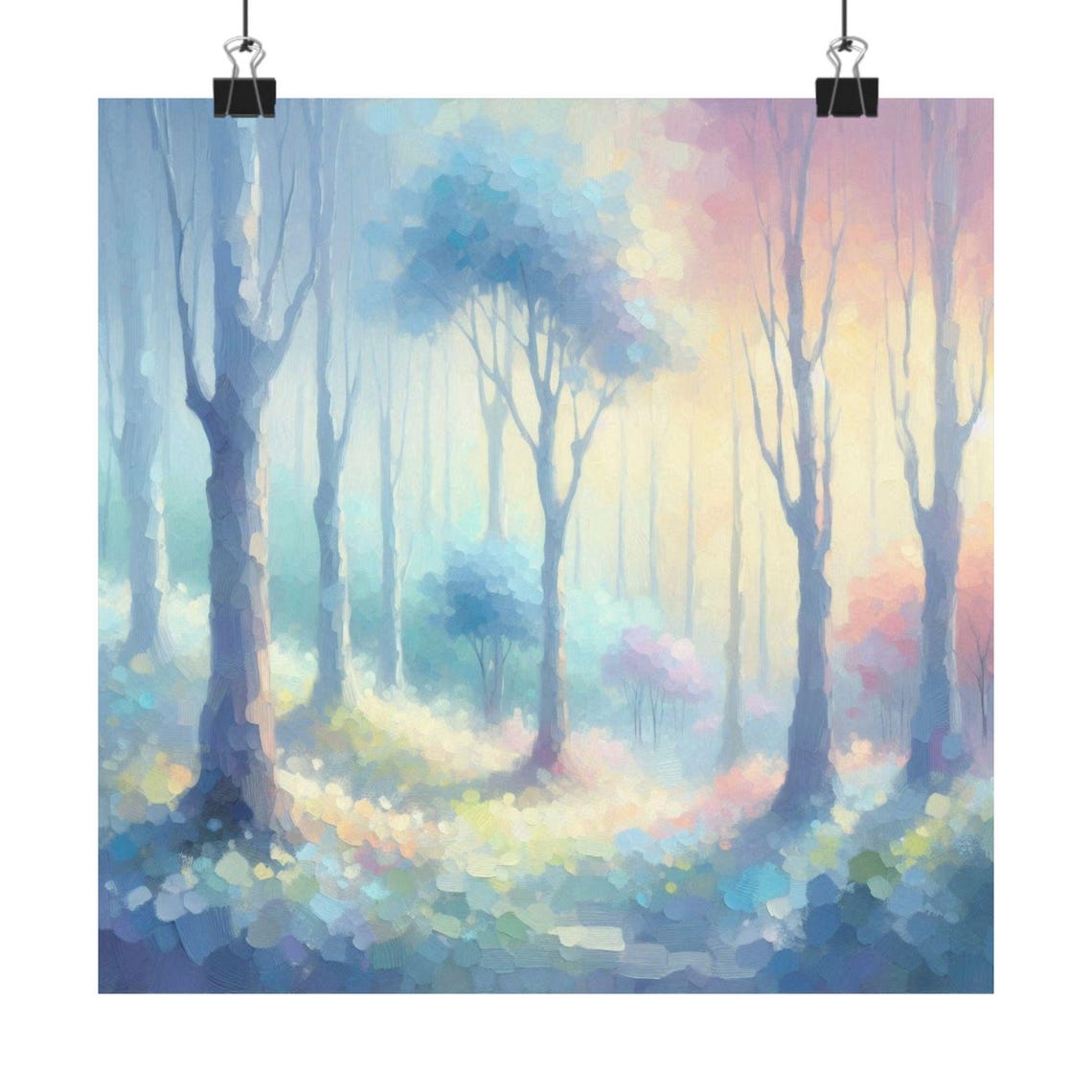 Whimsical Forest Matte Vertical Posters Nature Decor Wall Art Home Decoration Gift For Nature Lovers Tranquil Landscape - Image 7