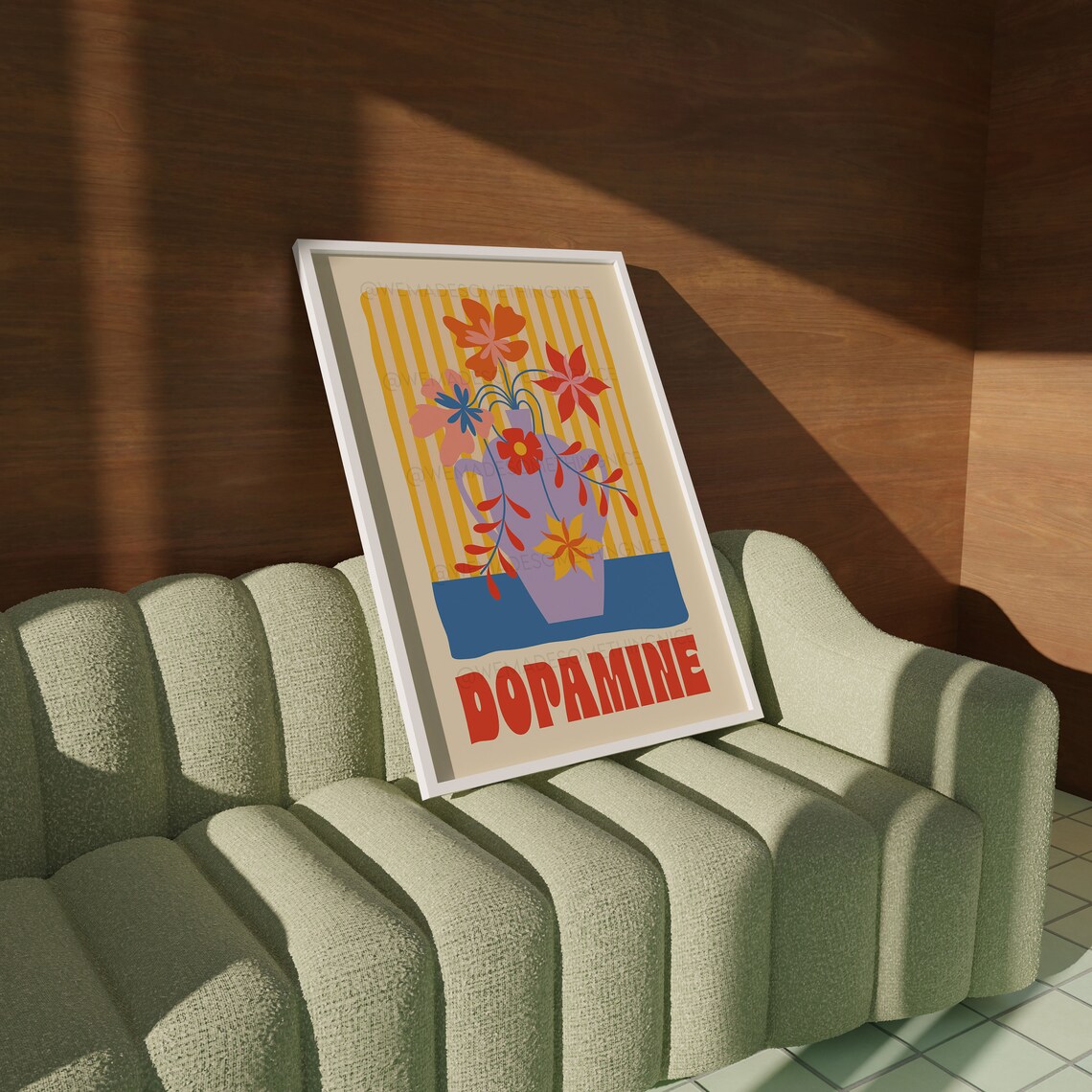 Dopamine Decor Maximalist Retro Wall Art Print - Image 3