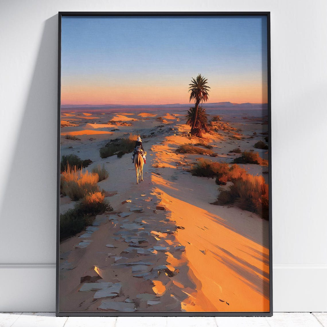 Desert Landscape Wall Art Print Boho Southwest Decor Modern Photography Instant