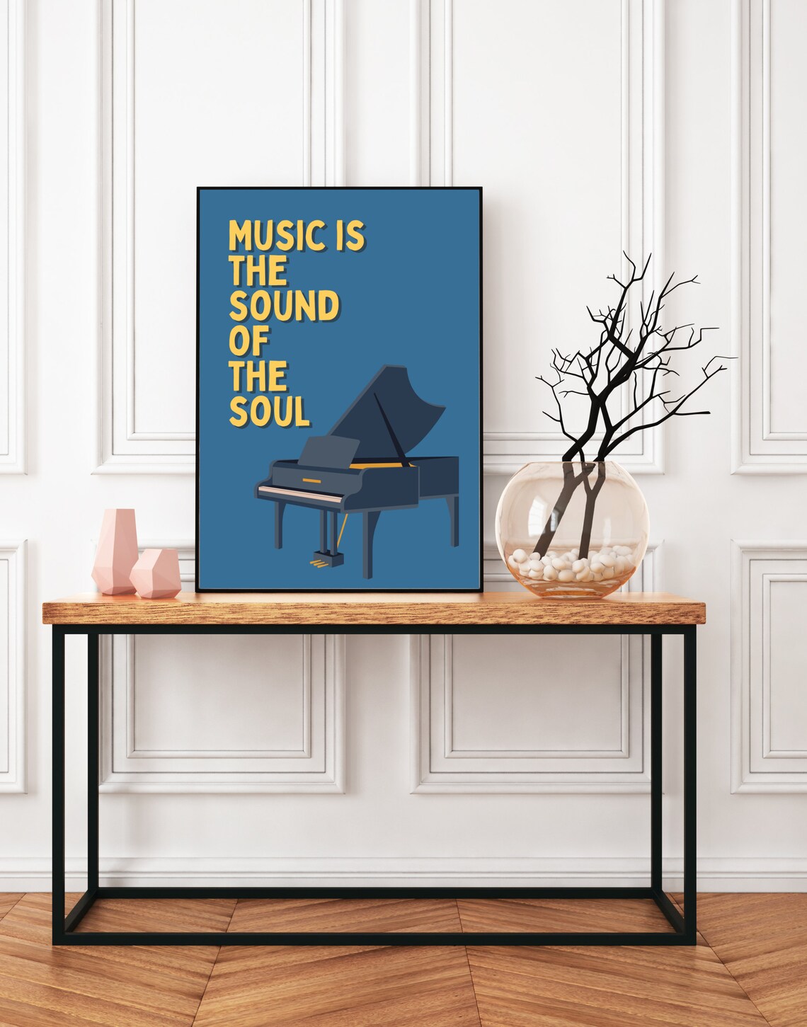 Inspirational Music Quote - Motivational Print - Image 2