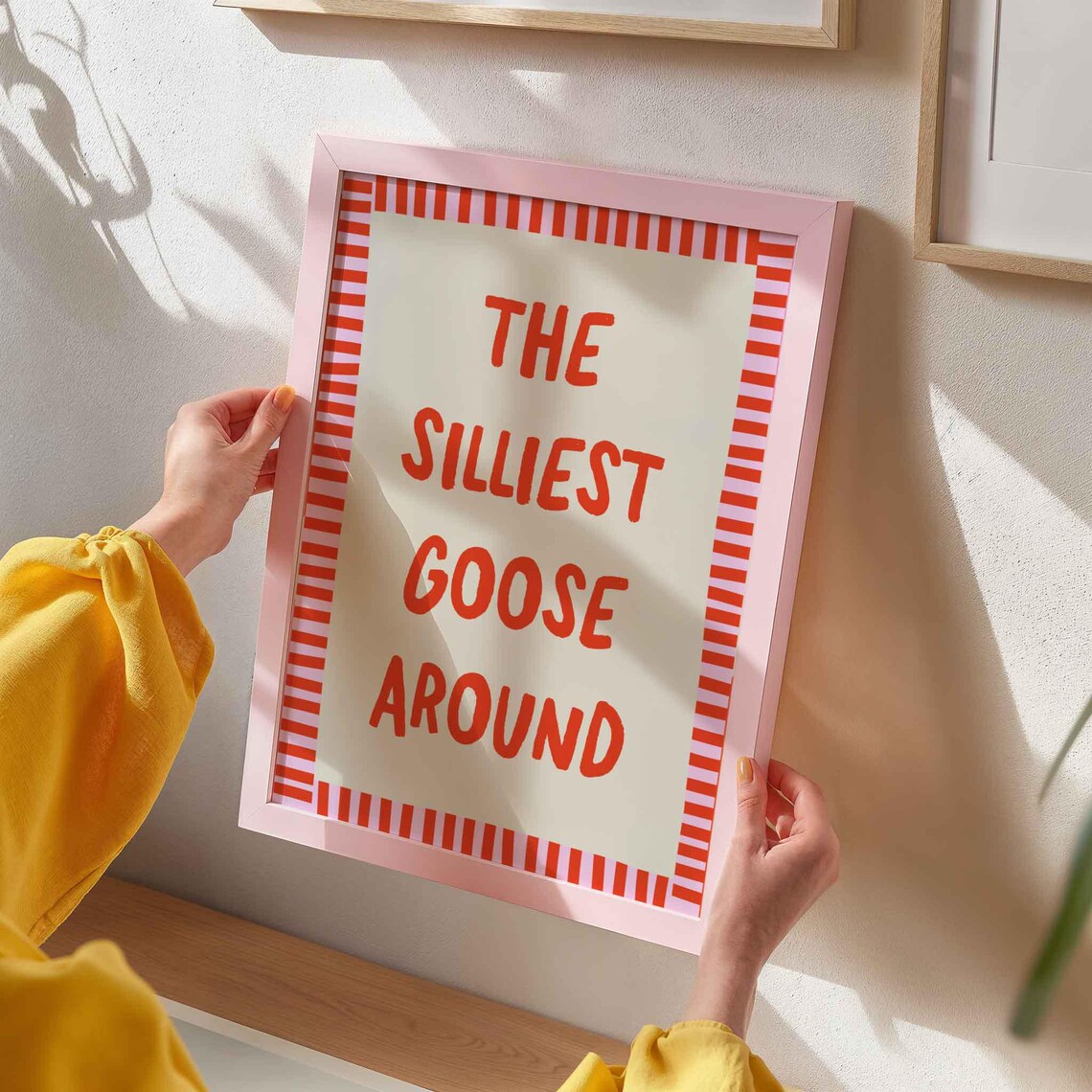 Silly Goose Kids Nursery Quote Art Print