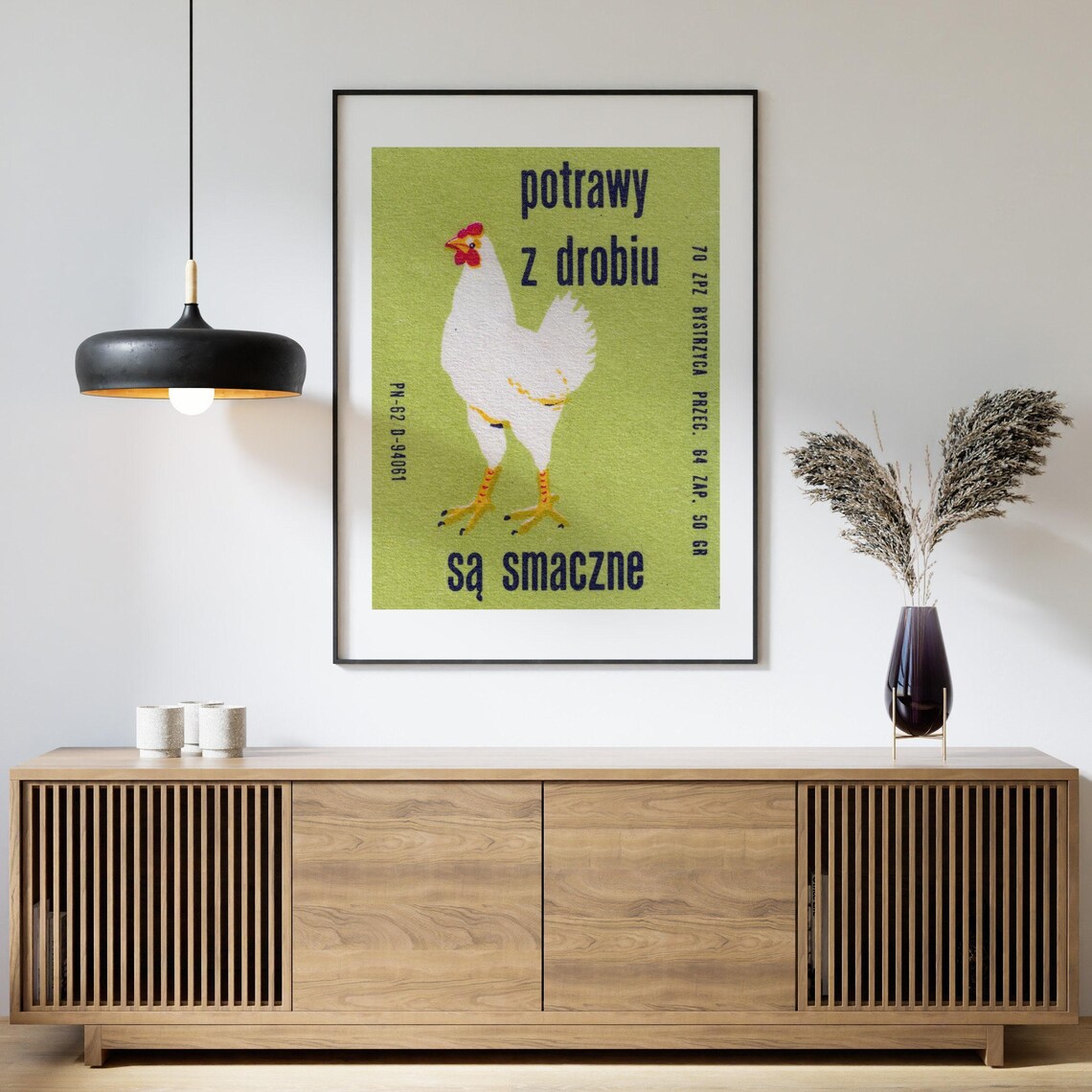 Poultry Is Delicious Vintage Poster Print - Image 4