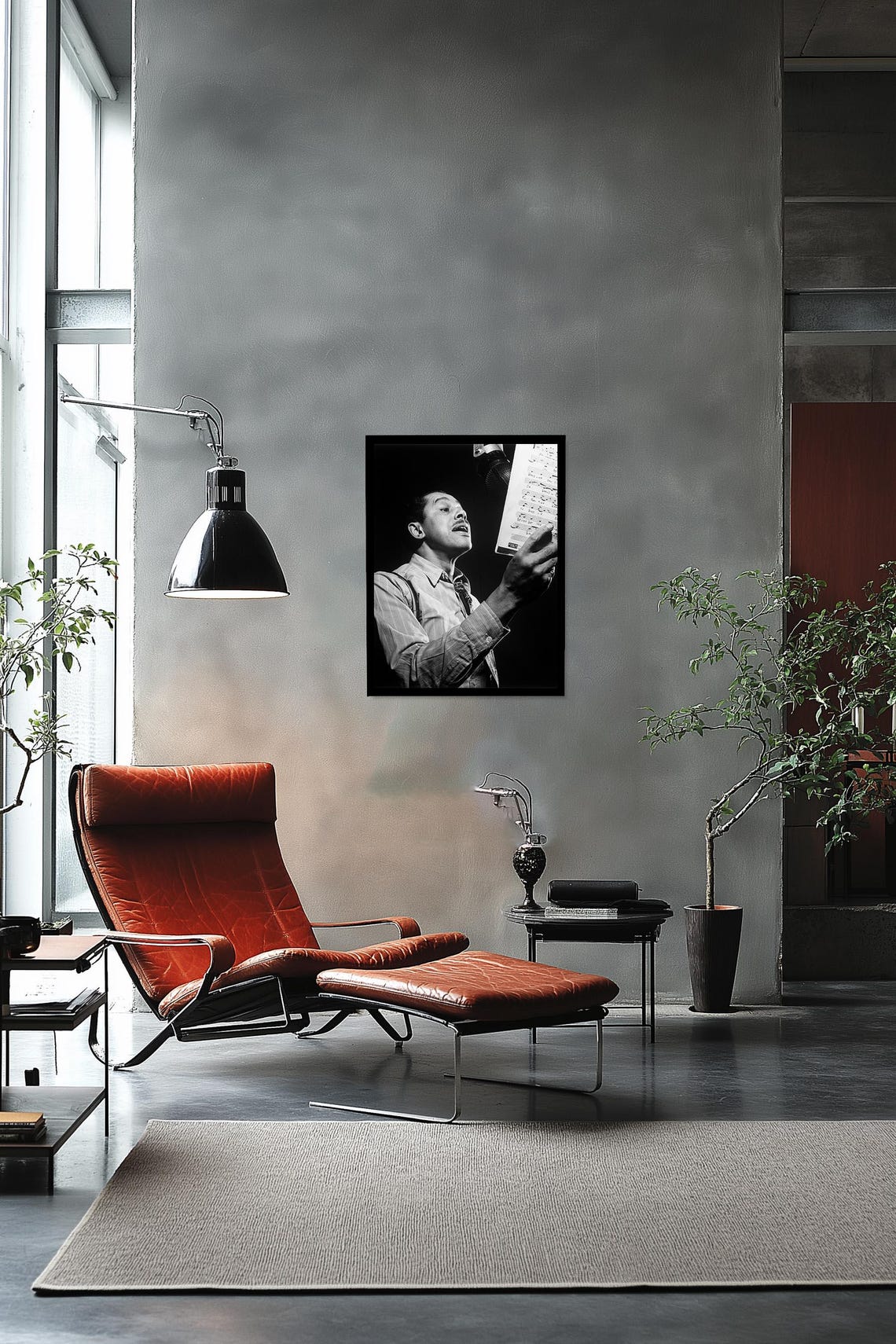 Cab Calloway Swing Era Jazz Singer Microphone Studio Portrait Print - Image 3
