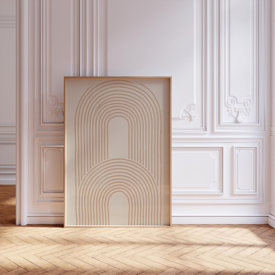 Line Drawing Art Poster, Scandinavian Line Art