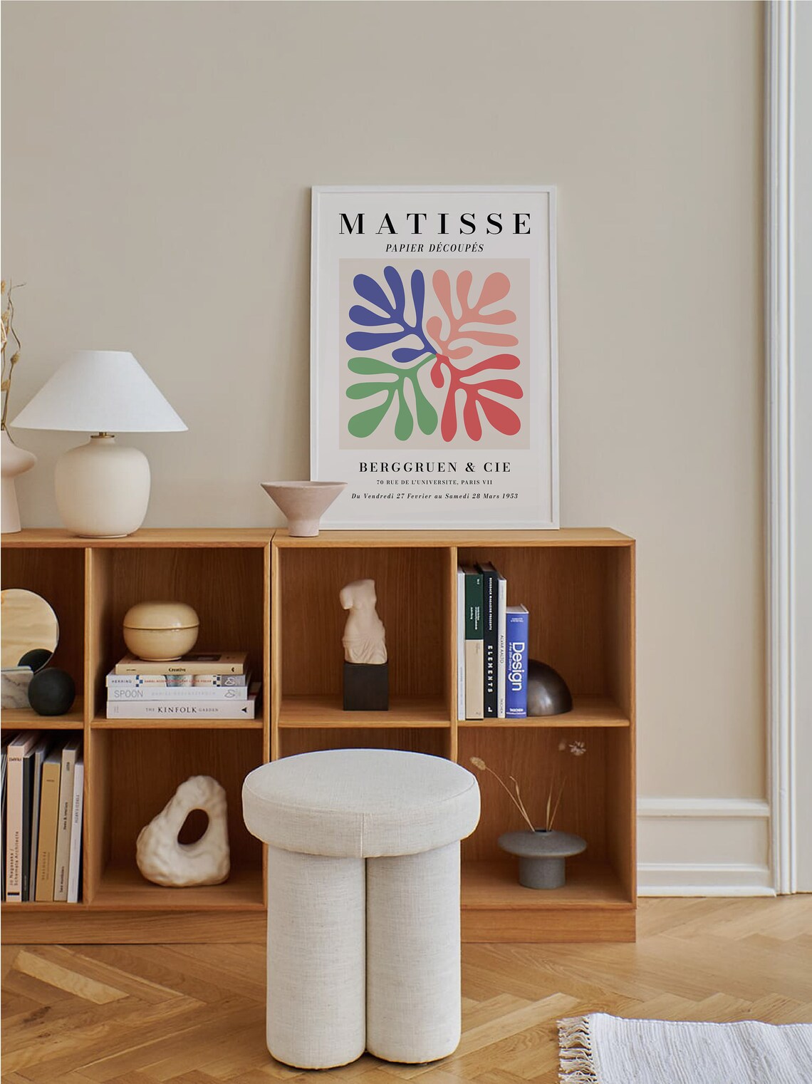 Matisse Papier Decoupes 1953 Paris Exhibition Abstract Art Poster - Image 4