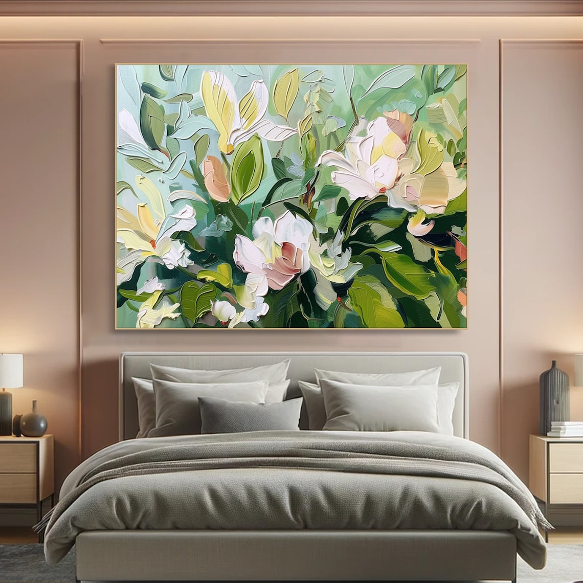 Botanical Garden Oil-Painting Style Art Print - Image 3