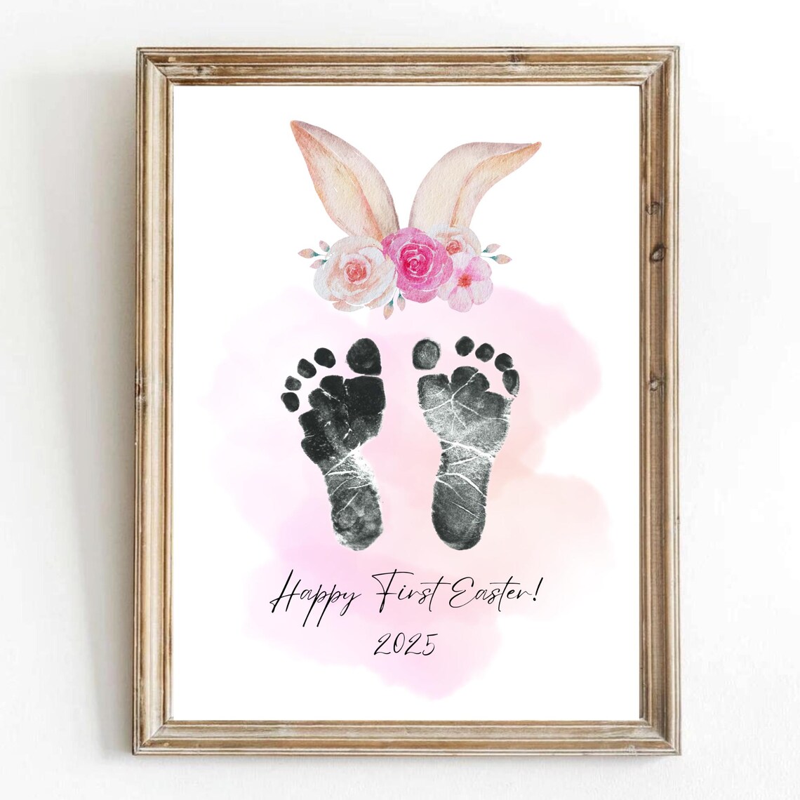 My First Easter Footprints Keepsake, Easter Bunny