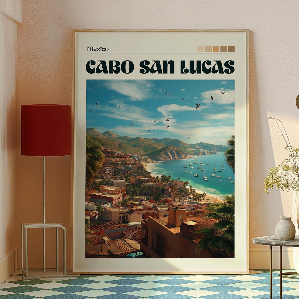 Cabo Print San Lucas Wall Art Beach Poster Travel Mexico - Image 2