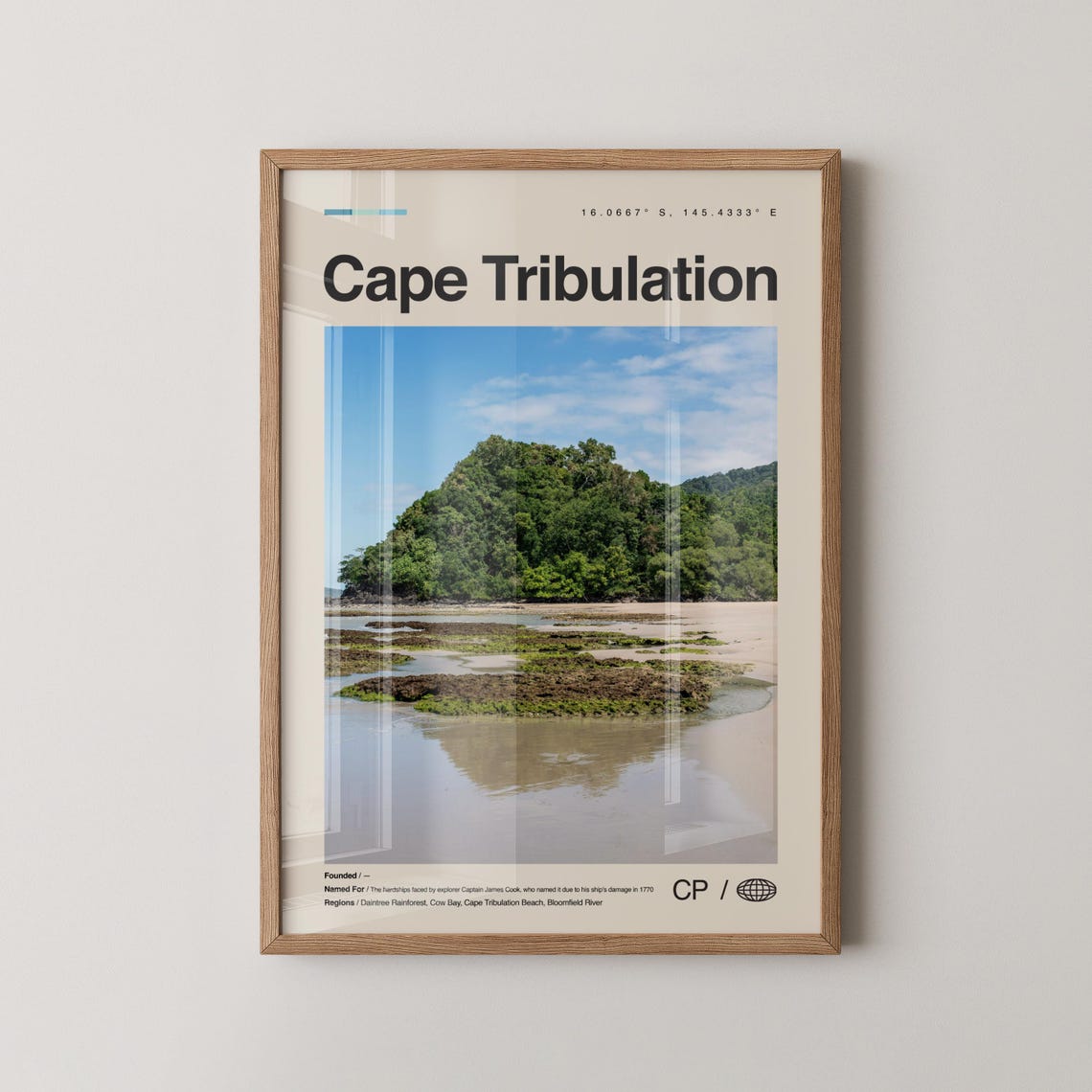 Cape Tribulation Print Wall Art Poster Photo Queensland Australia