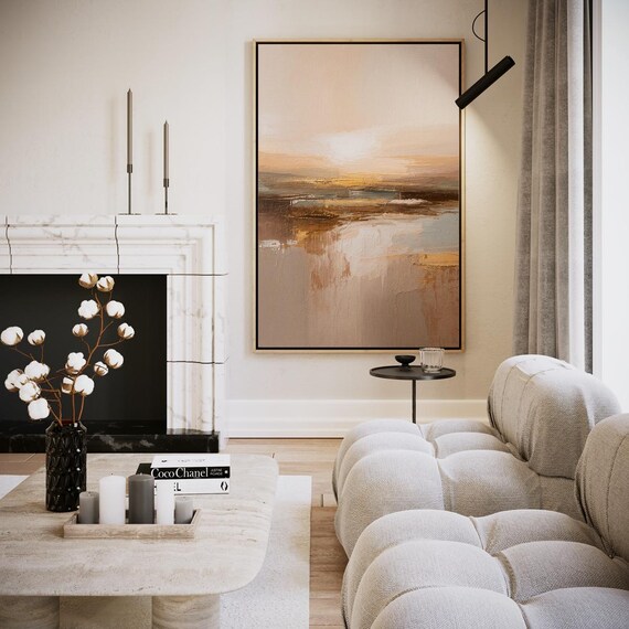 Abstract Landscape Artwork Wall Art
