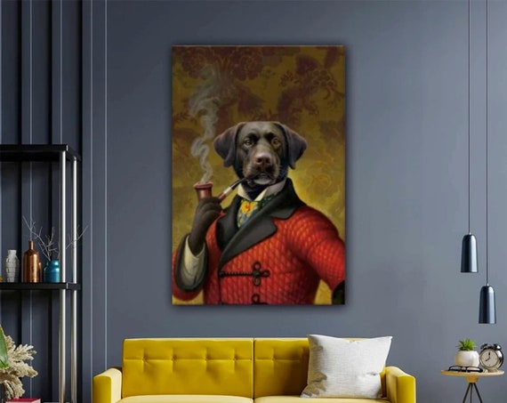 Scottie Dog Kilt Scottish Terrier Canvas Art Print Picture Painting Graphic Illustration Poster Drawing Gift Lover
