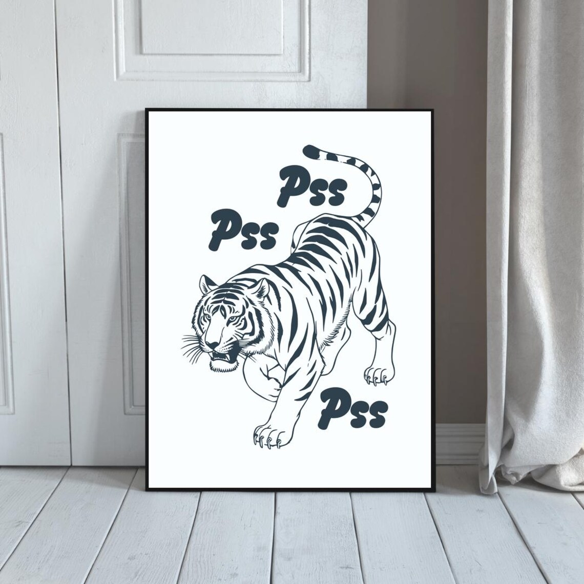 Cat Lovers Poster, Cute Decor For Living Room - Image 3