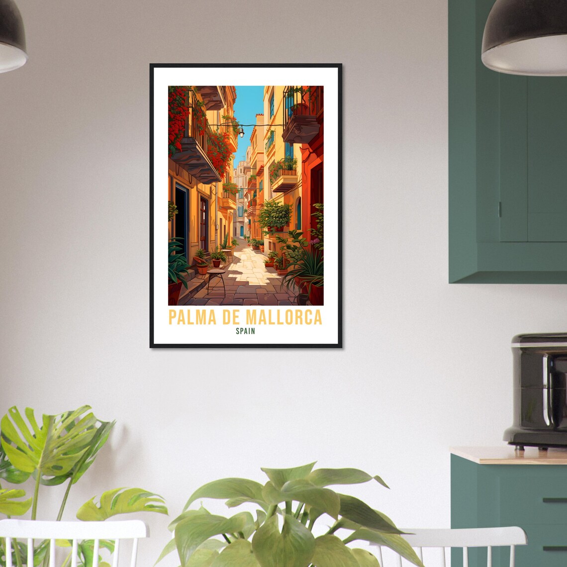 Palma De Mallorca Travel Poster, Spain City Print - Image 3
