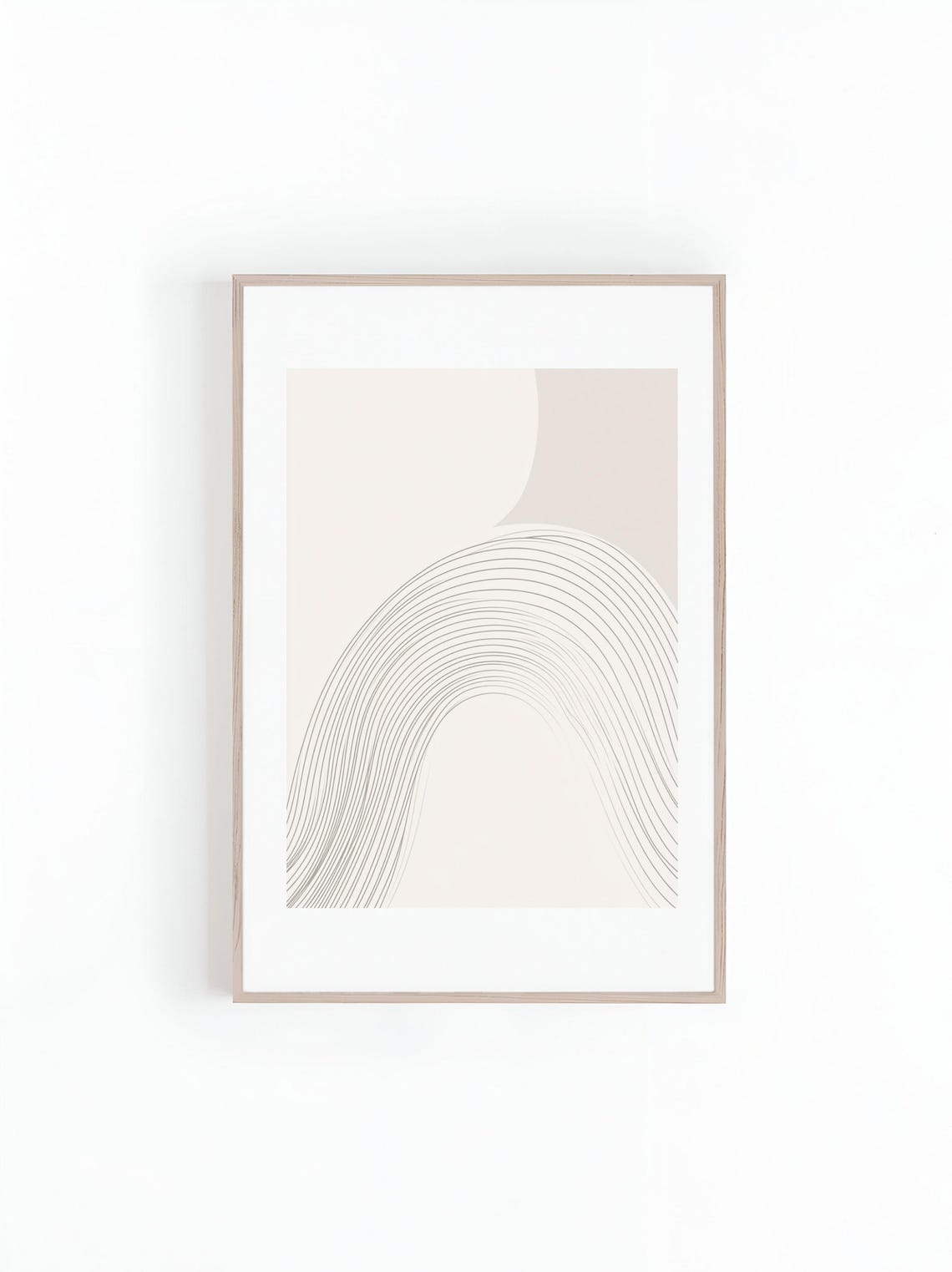 Geometric Line Drawing Minimalistic Print Minimalist Art For Homes Mid Century Minimalism Neutral Home Instant Print