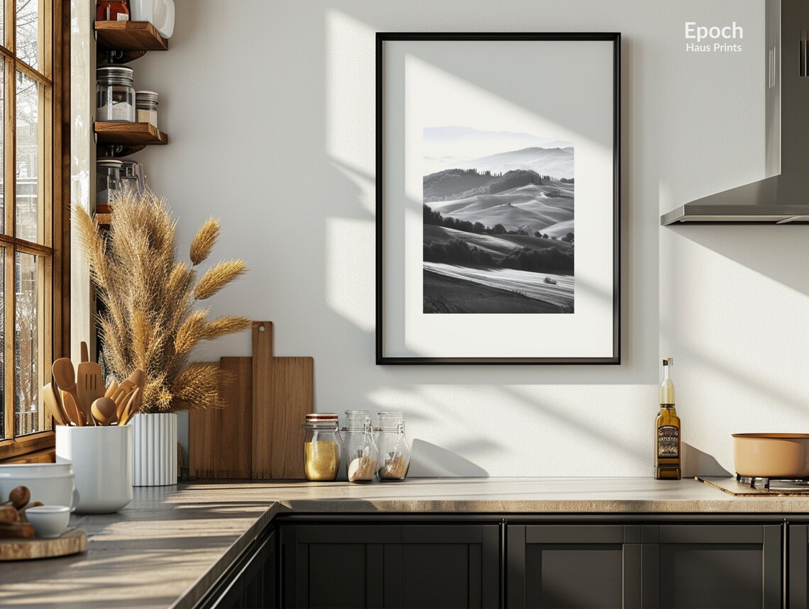 Tuscany Italy Rolling Hills, Landscape Photo - Image 2