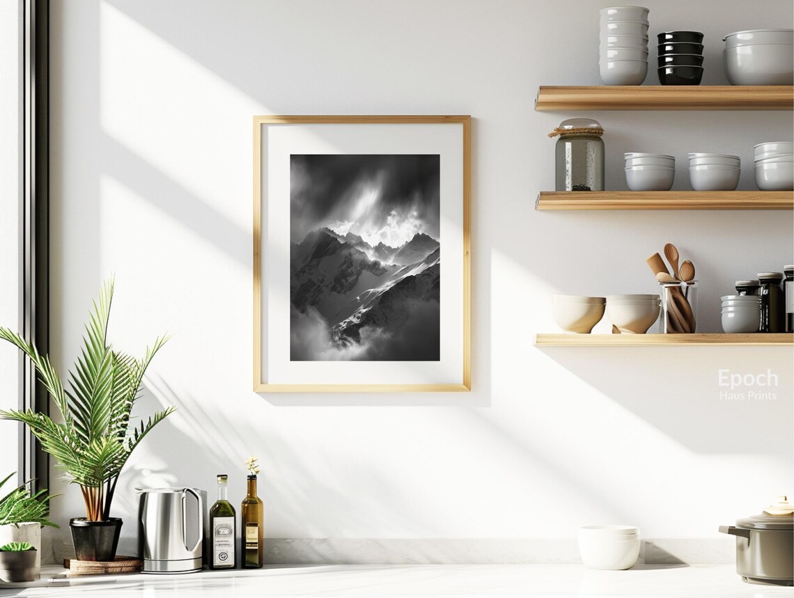 Swiss Alps Mountain Range, Landscape Photo - Image 2