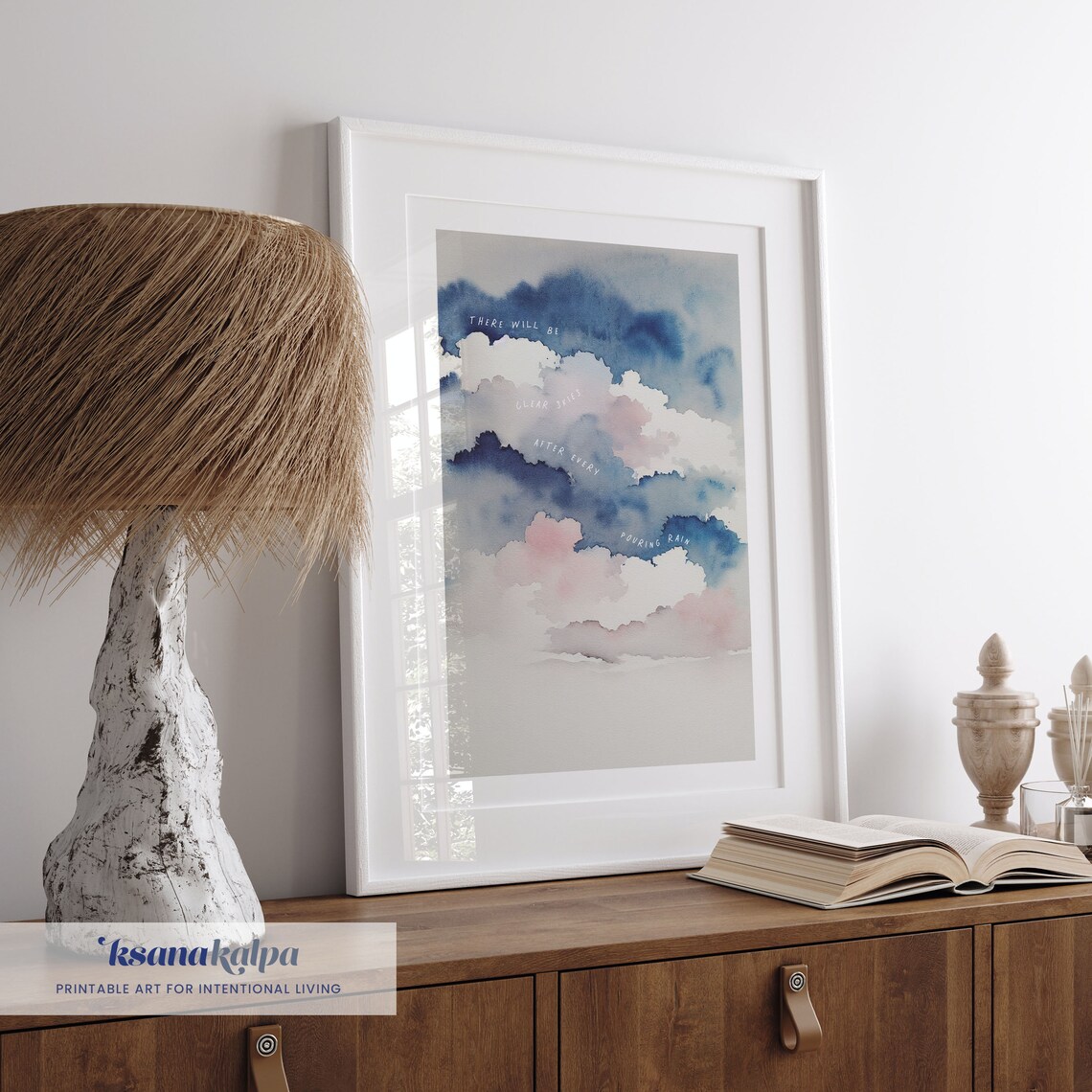 Clear Skies After Pouring Rain Art Print - Image 4