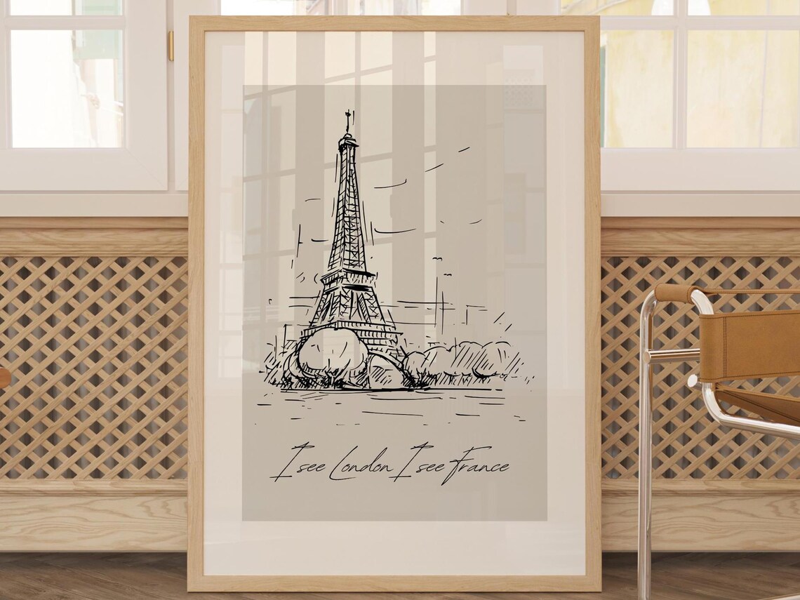 I See London I See France, Funny Bathroom Decor